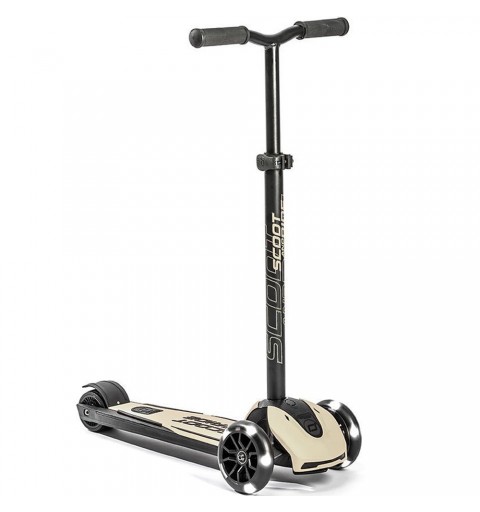 Scoot and Ride Highwaykick 5 Led - Hulajnoga składana ze świecącymi kółkami 5+ | Ash